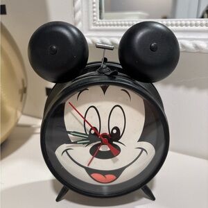Disney Mickey Mouse Face Twin-Bell Alarm Clock